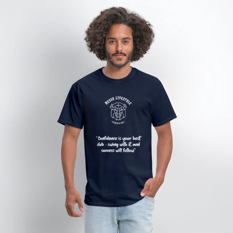 "Confidence is your best club" Golf Motivational