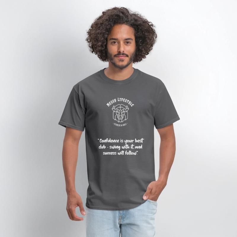 "Confidence is your best club" Golf Motivational