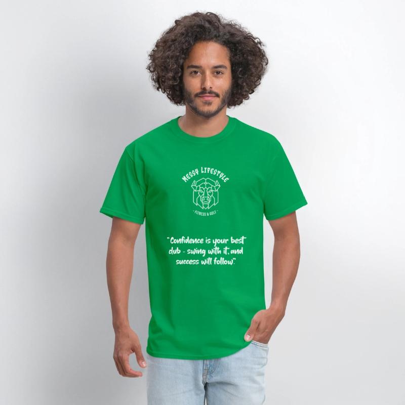 "Confidence is your best club" Golf Motivational