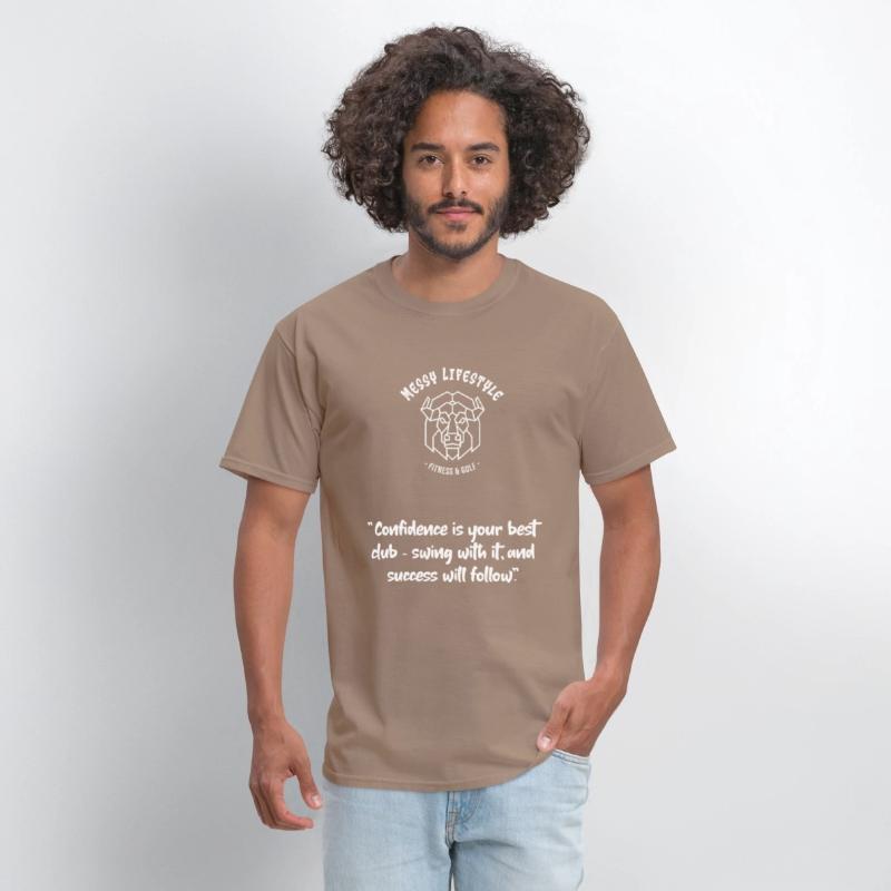 "Confidence is your best club" Golf Motivational