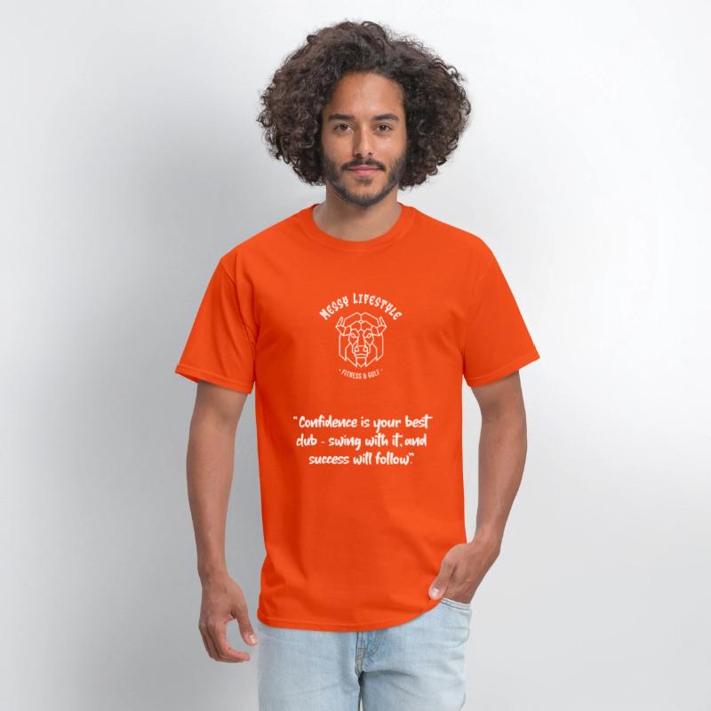 "Confidence is your best club" Golf Motivational