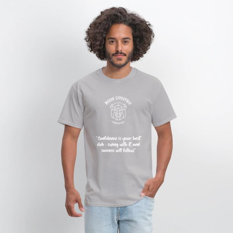 "Confidence is your best club" Golf Motivational