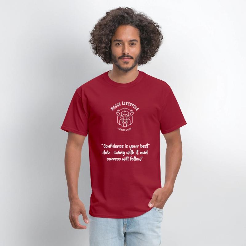 "Confidence is your best club" Golf Motivational