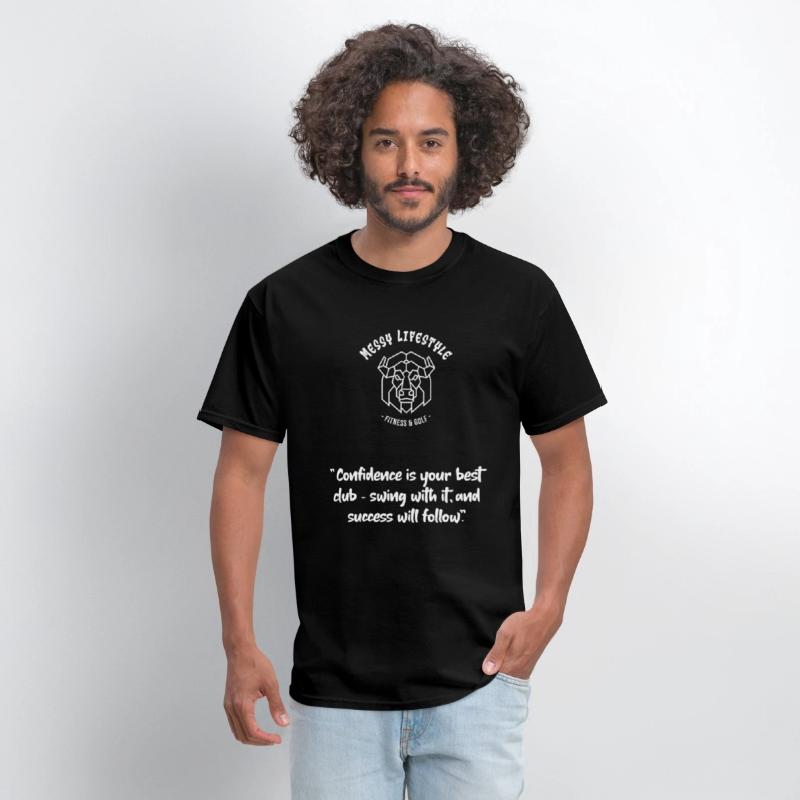 "Confidence is your best club" Golf Motivational