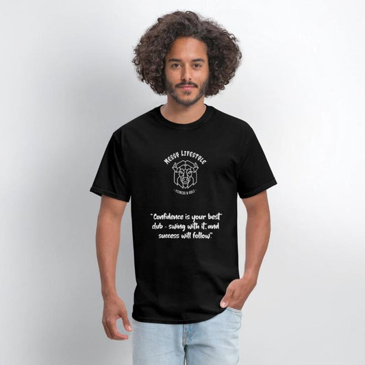 "Confidence is your best club" Golf Motivational