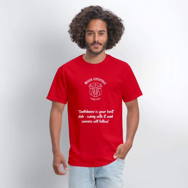 "Confidence is your best club" Golf Motivational
