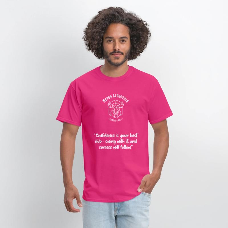 "Confidence is your best club" Golf Motivational
