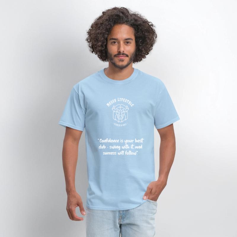 "Confidence is your best club" Golf Motivational