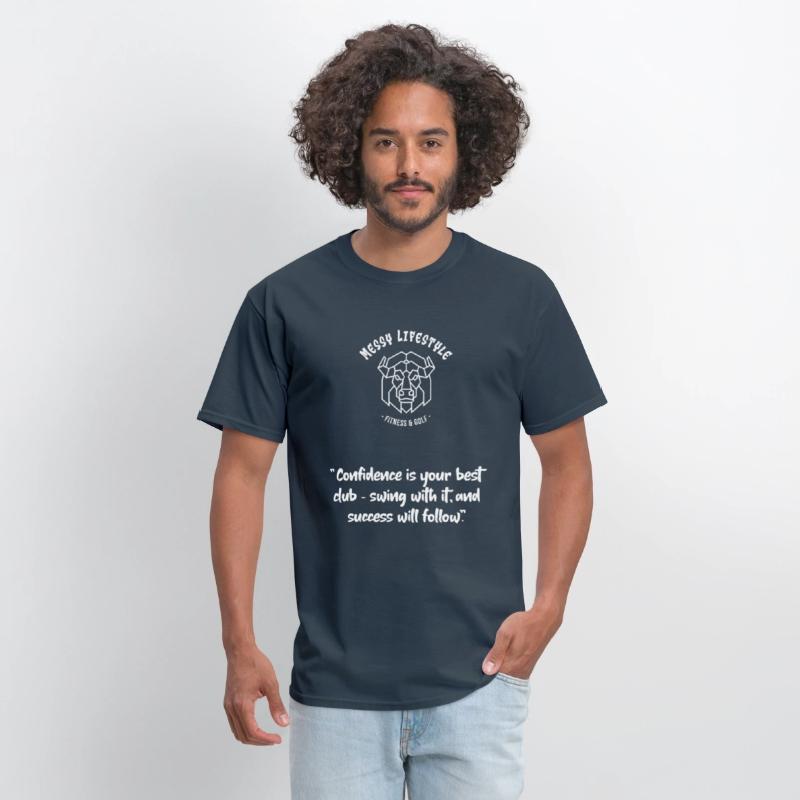 "Confidence is your best club" Golf Motivational