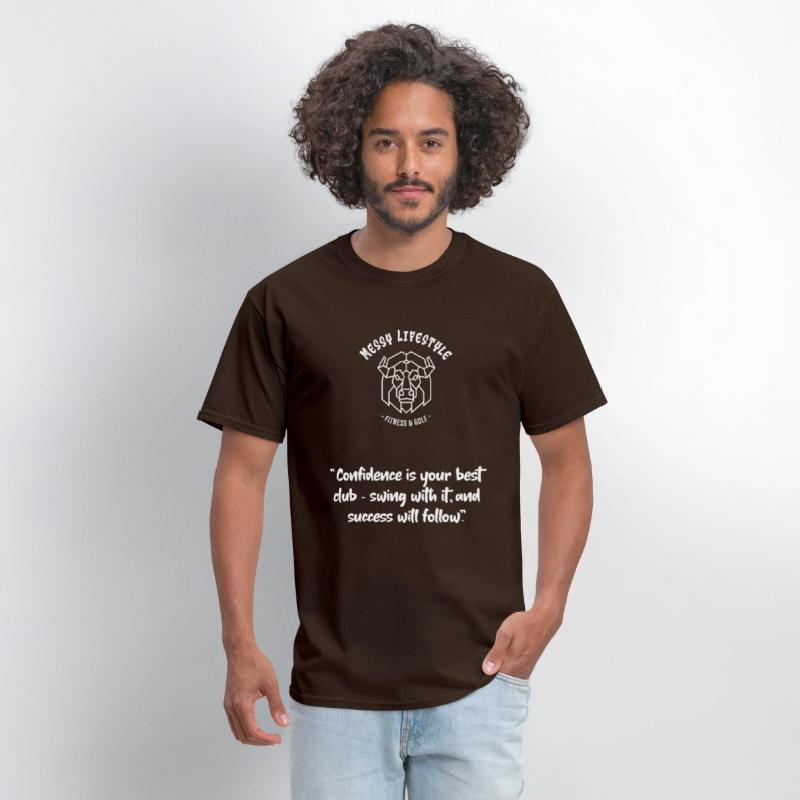 "Confidence is your best club" Golf Motivational