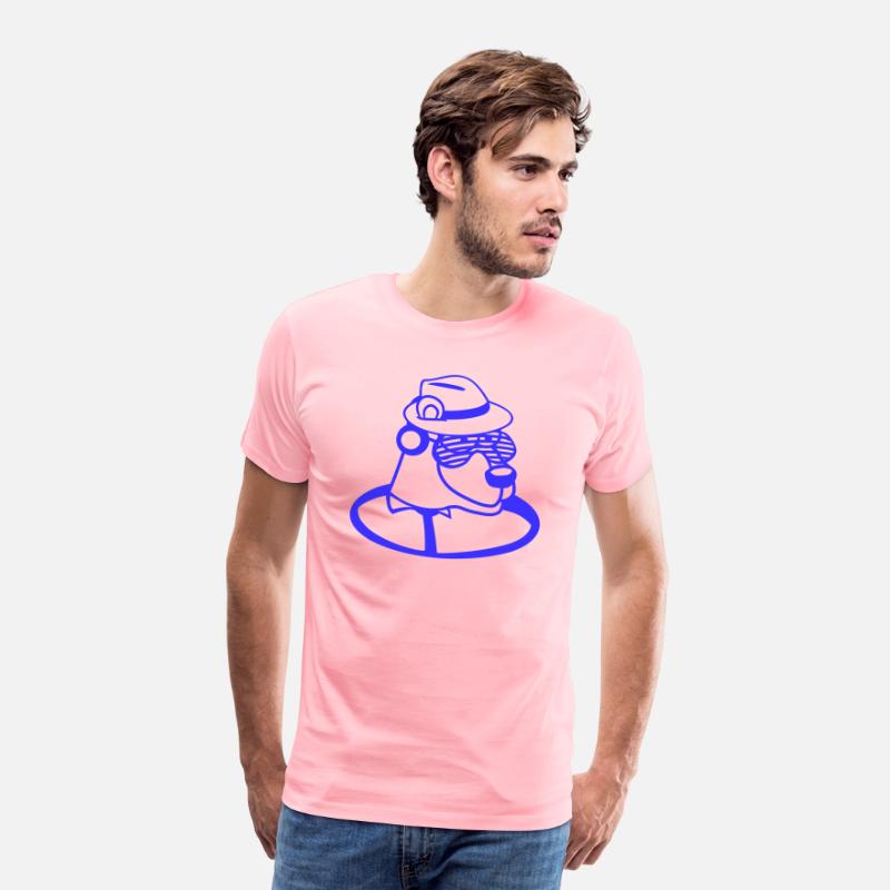 Cool Bear DJ Grizzly Hat Headphone Music Party Fun