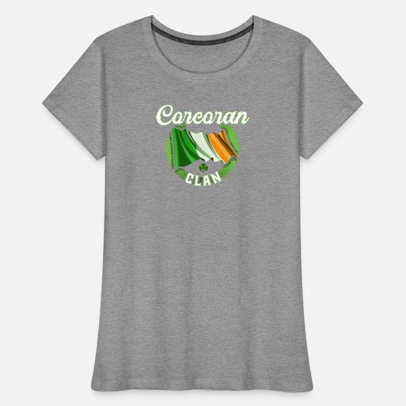 Corcoran Surname Irish Last Name Ireland Flag