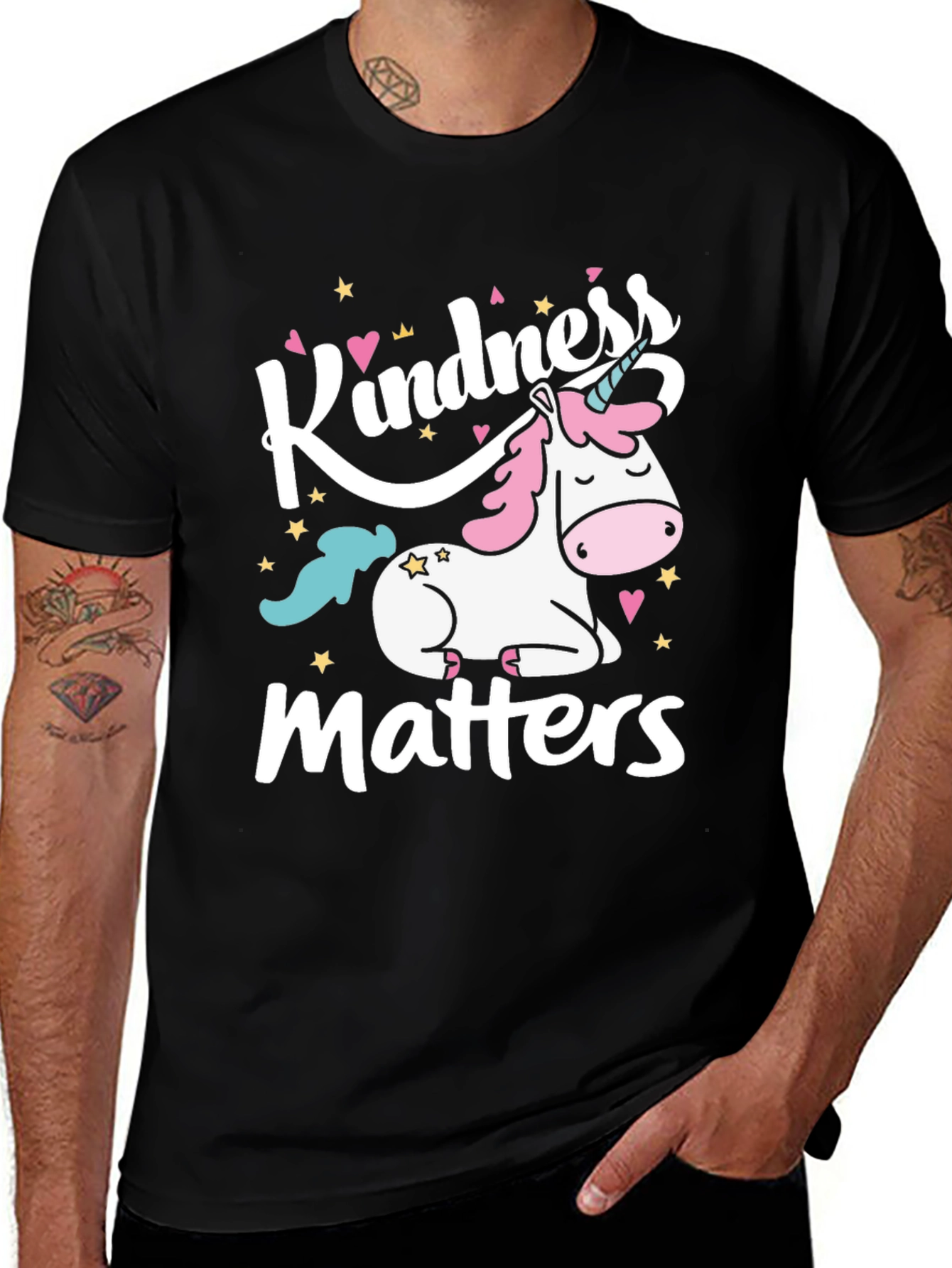 Kindness Matters Unicorn Graphic Tee