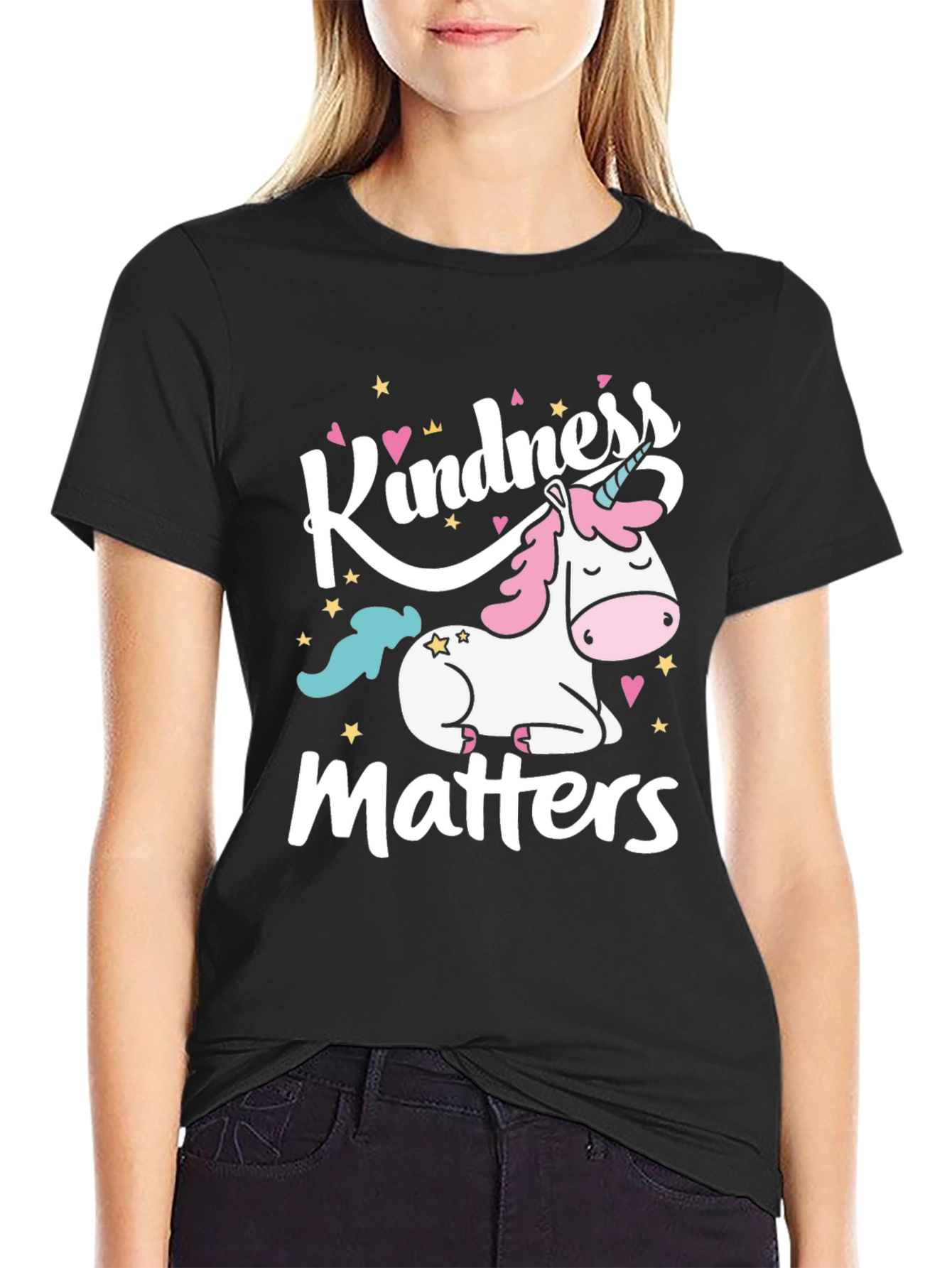 Kindness Matters Unicorn Graphic Tee