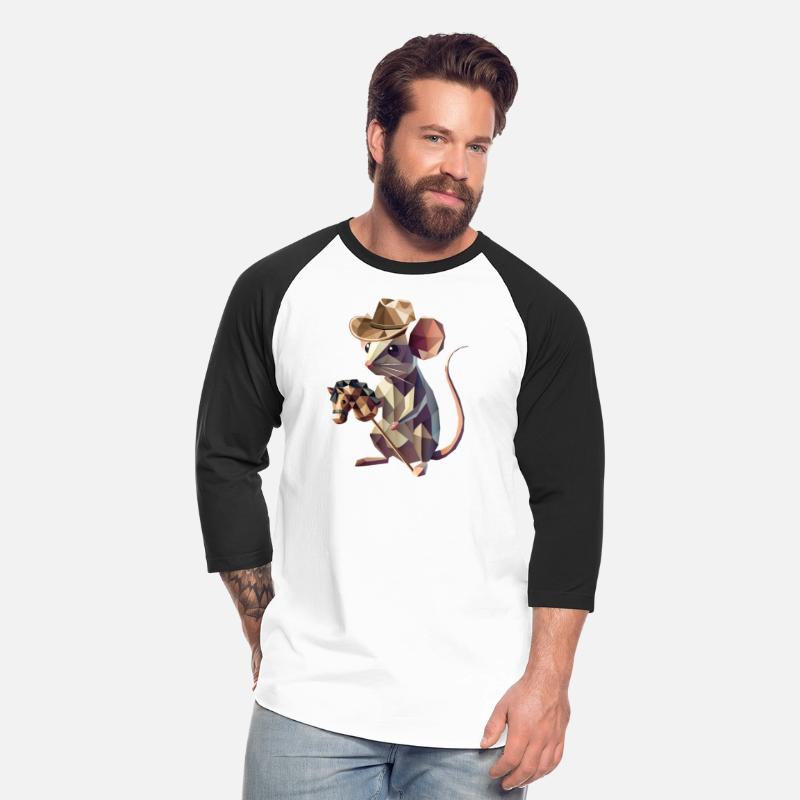 Cowboy Mouse with Hobby Horse