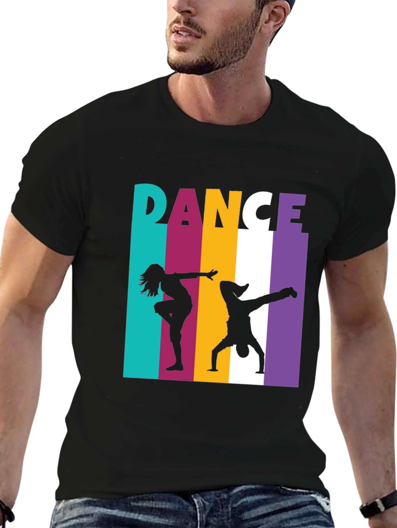 Dance Silhouette Graphic T-Shirt