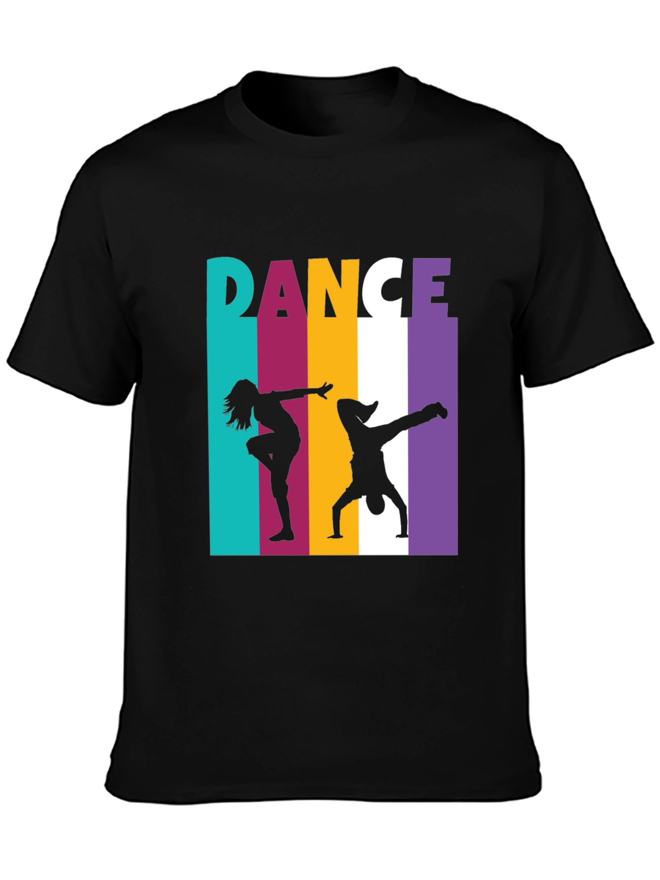 Dance Silhouette Graphic T-Shirt