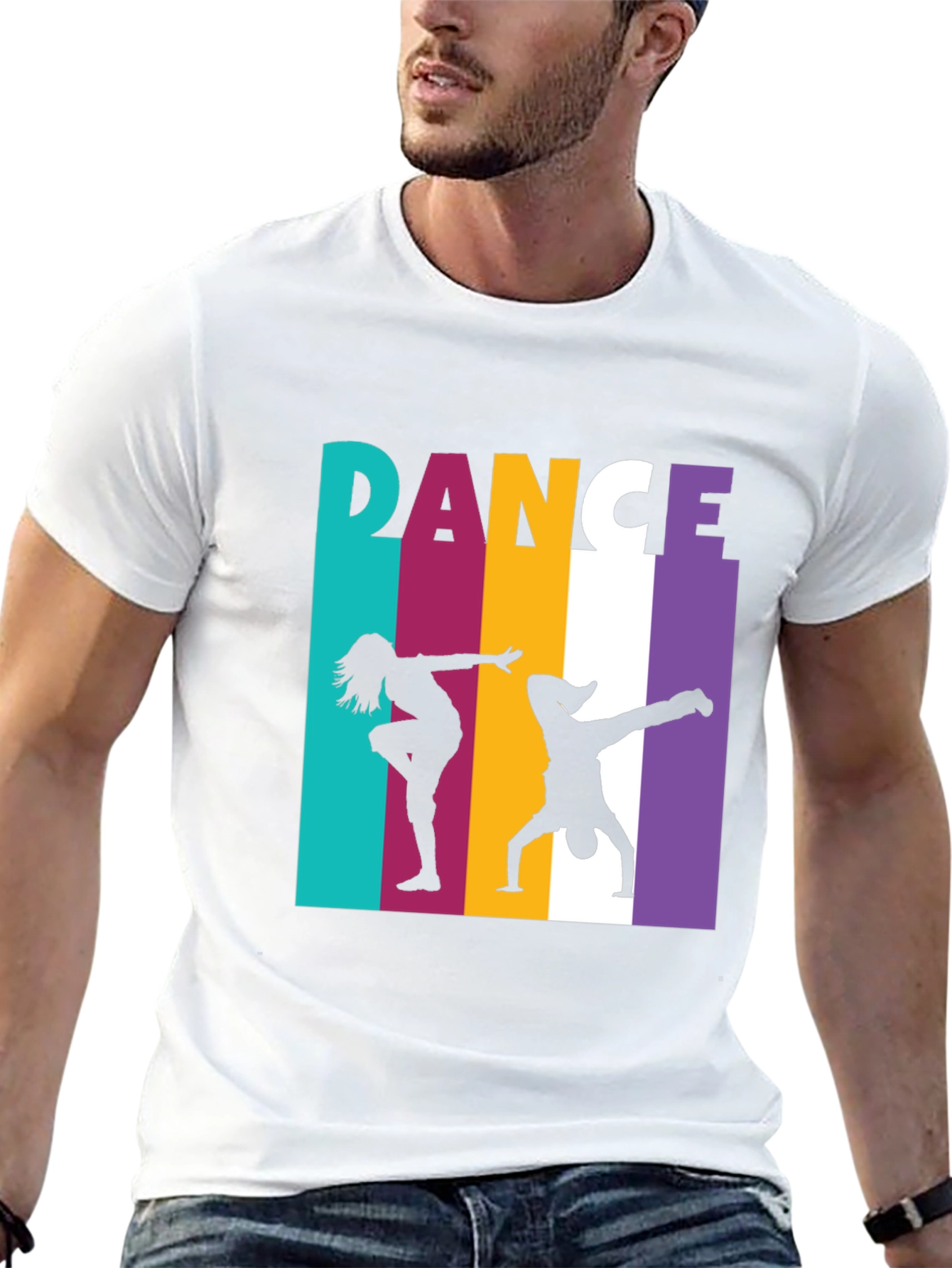 Dance Silhouette Graphic T-Shirt