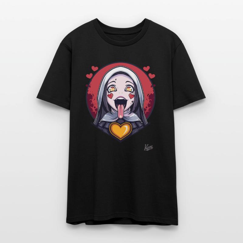 Crazy Love Nun with Tongue Out