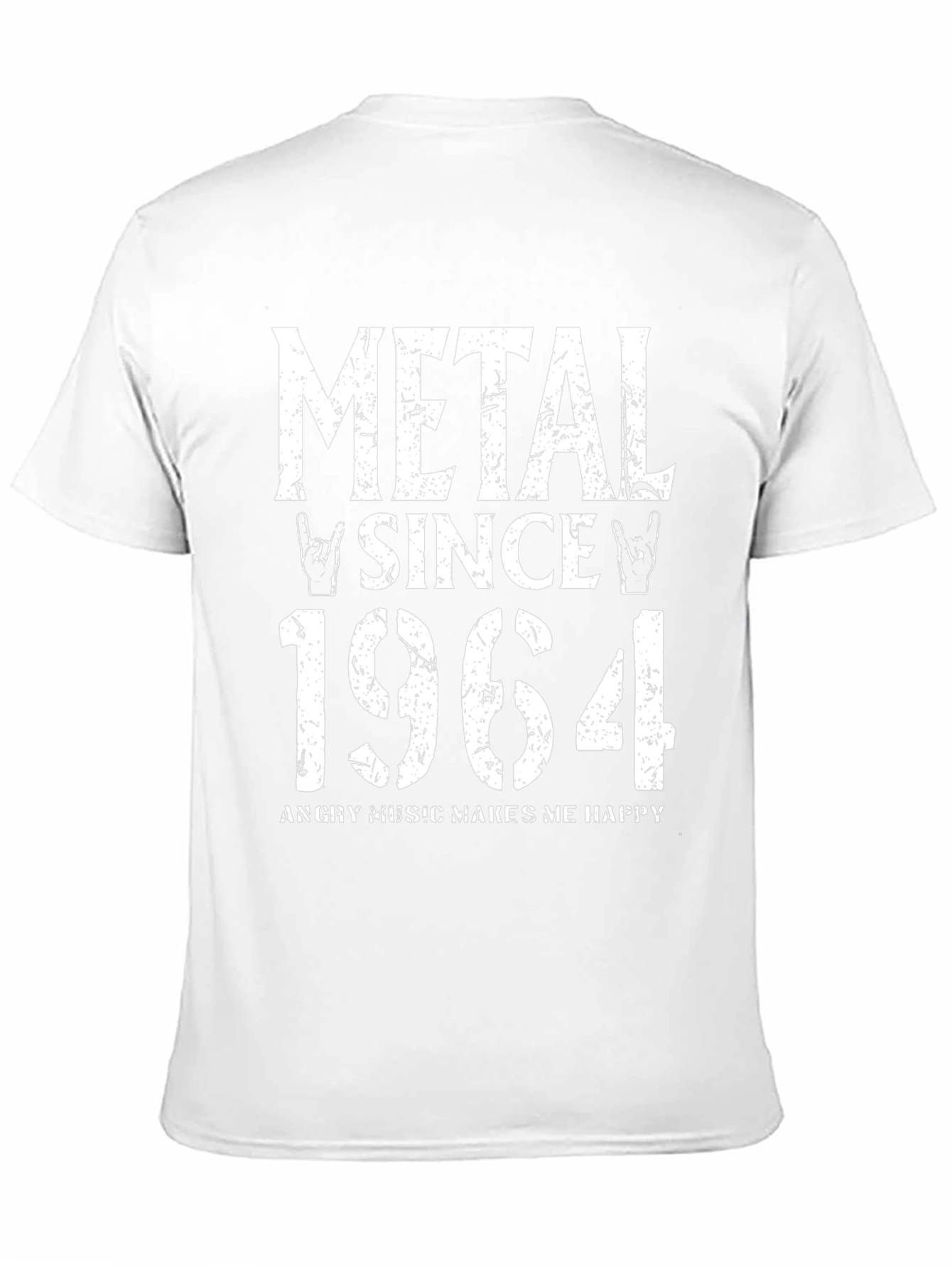 Metal Since 1964 Black Graphic Tee