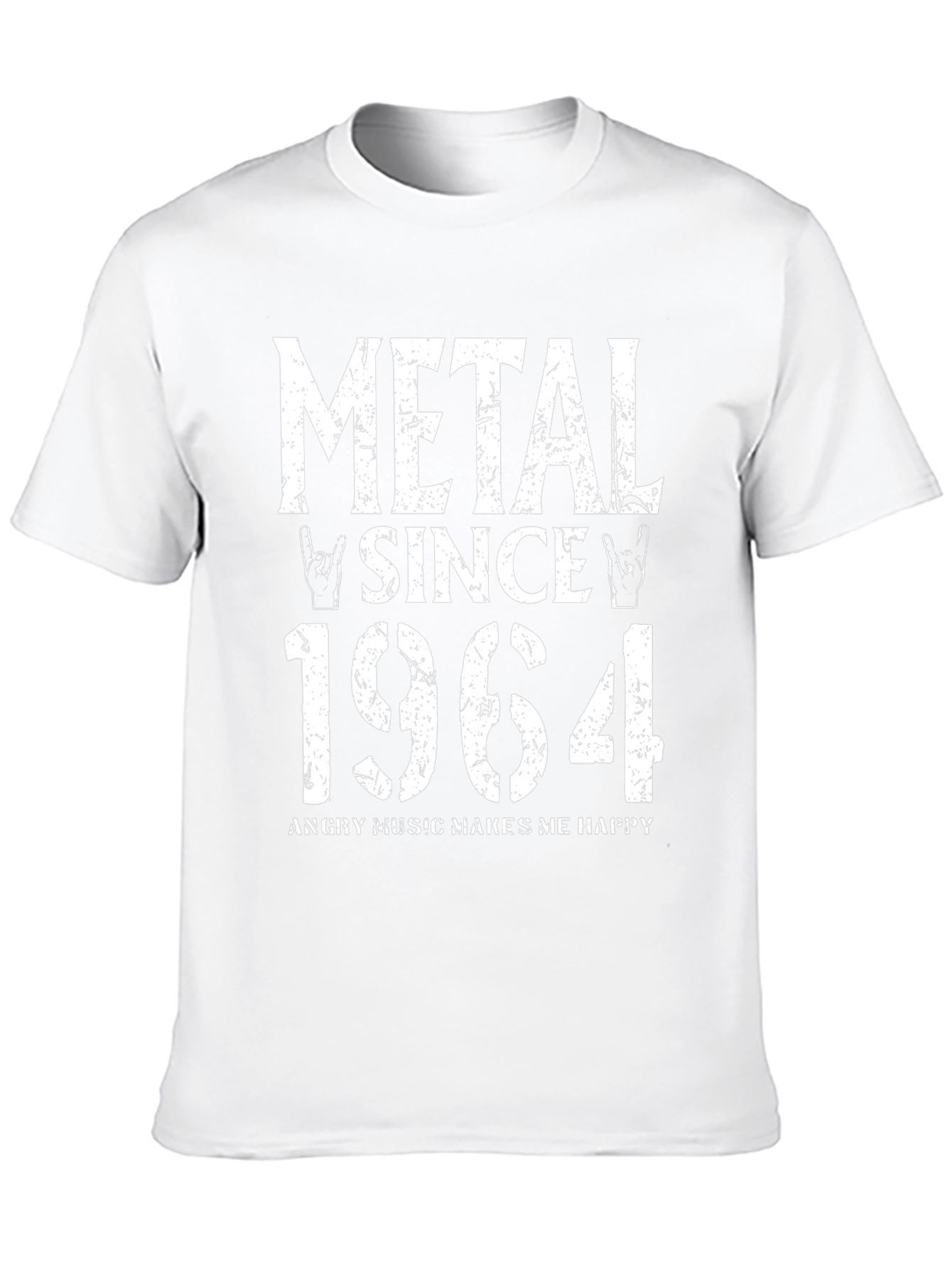 Metal Since 1964 Black Graphic Tee