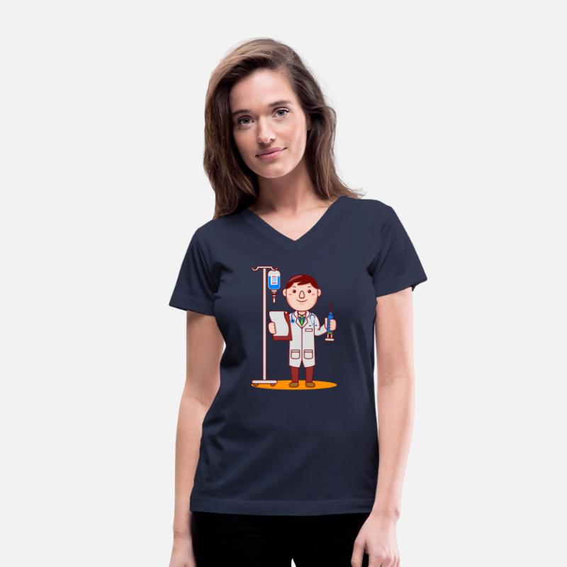 Cute Doctor Cartoon green