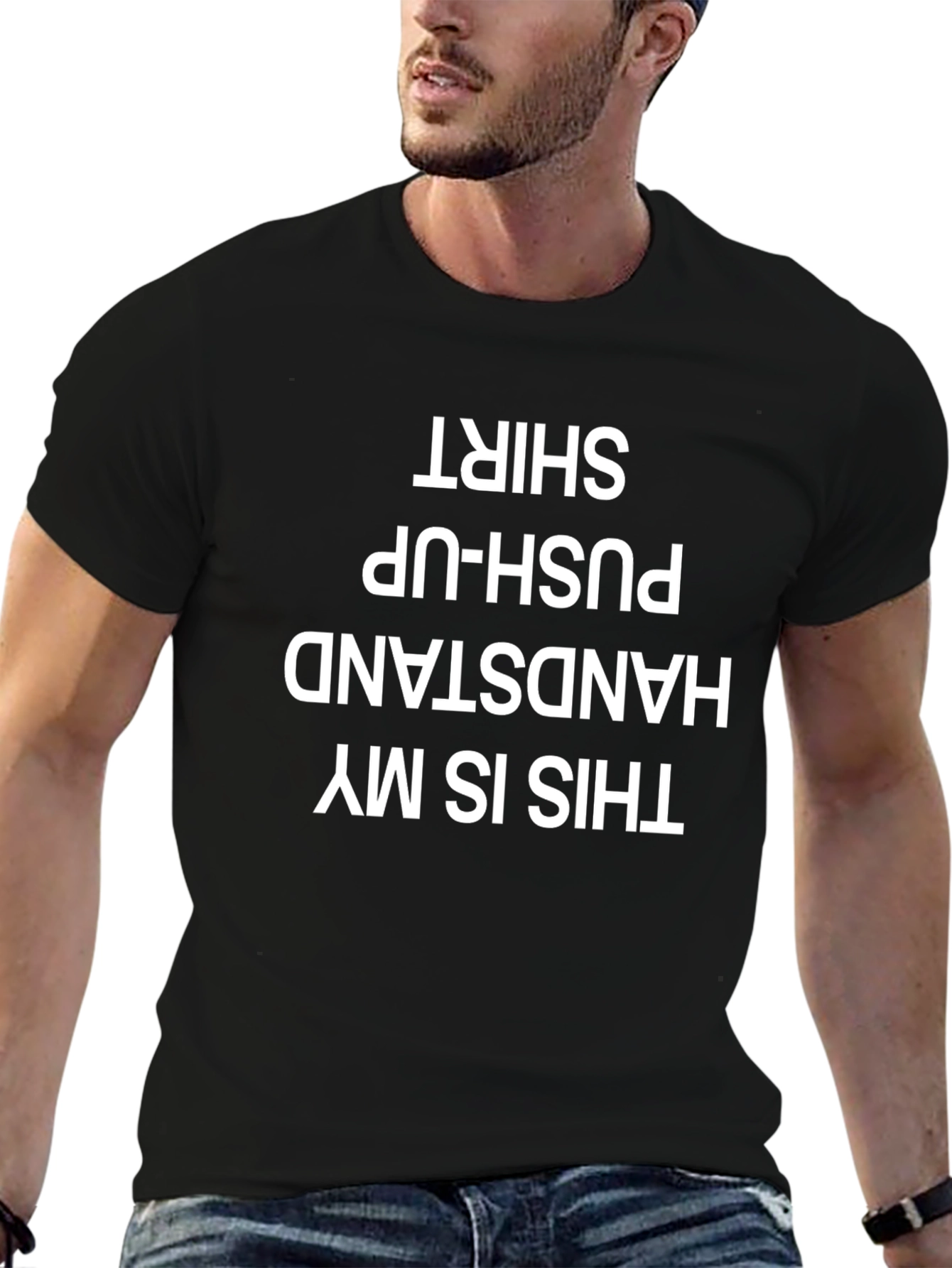 Handstand Push-Up Shirt - Workout Apparel
