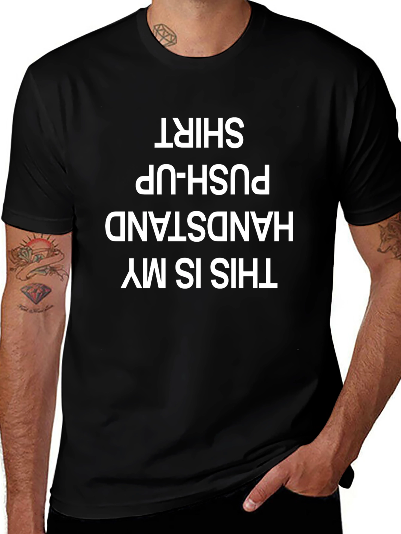 Handstand Push-Up Shirt - Workout Apparel