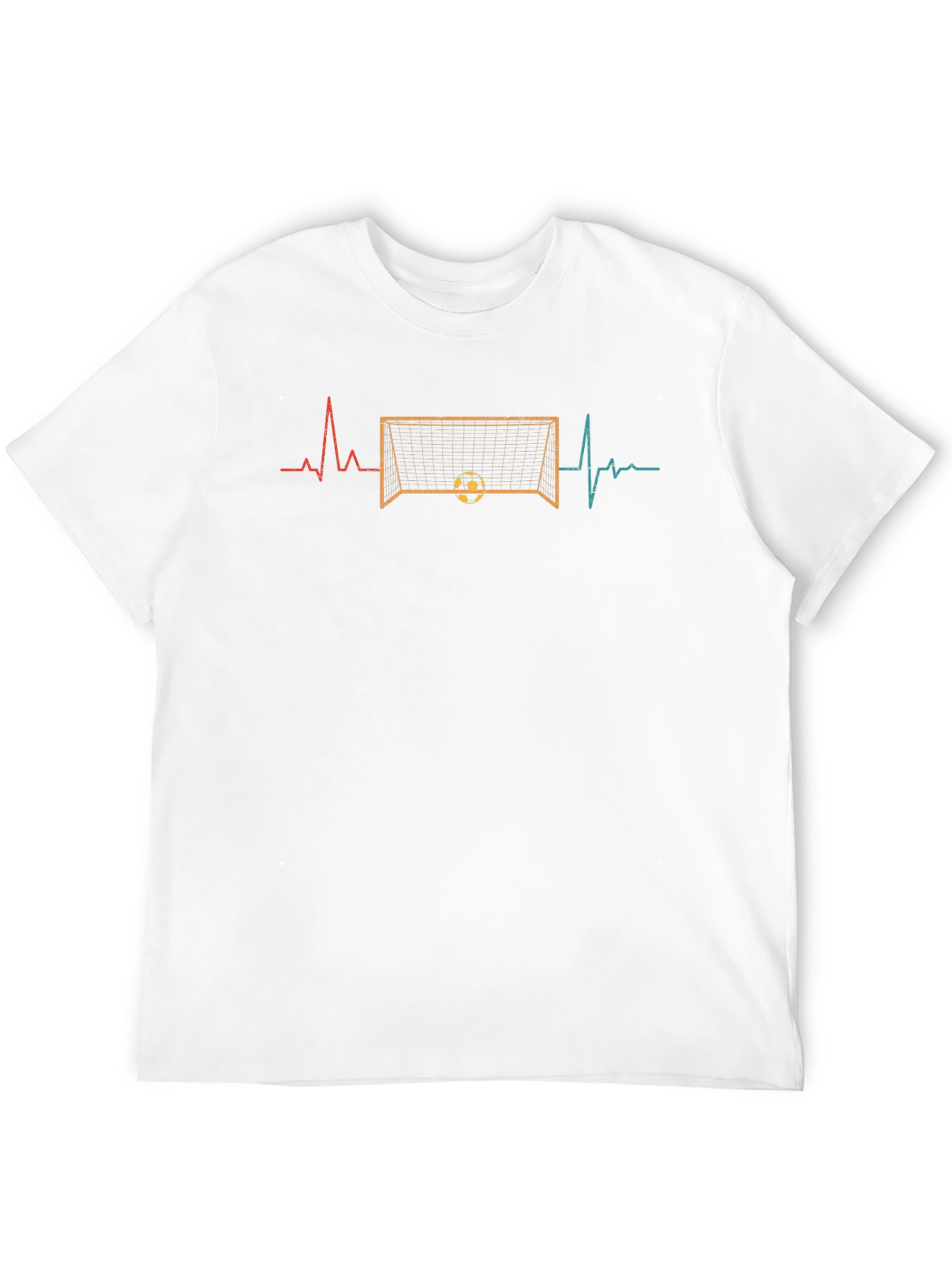 Soccer Heartbeat Graphic Tee - Goal!