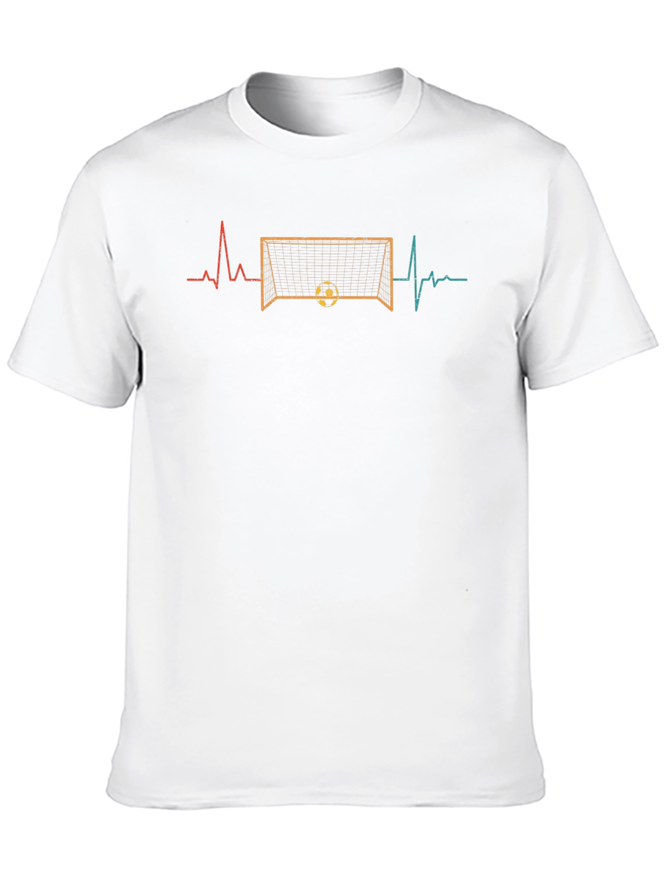 Soccer Heartbeat Graphic Tee - Goal!