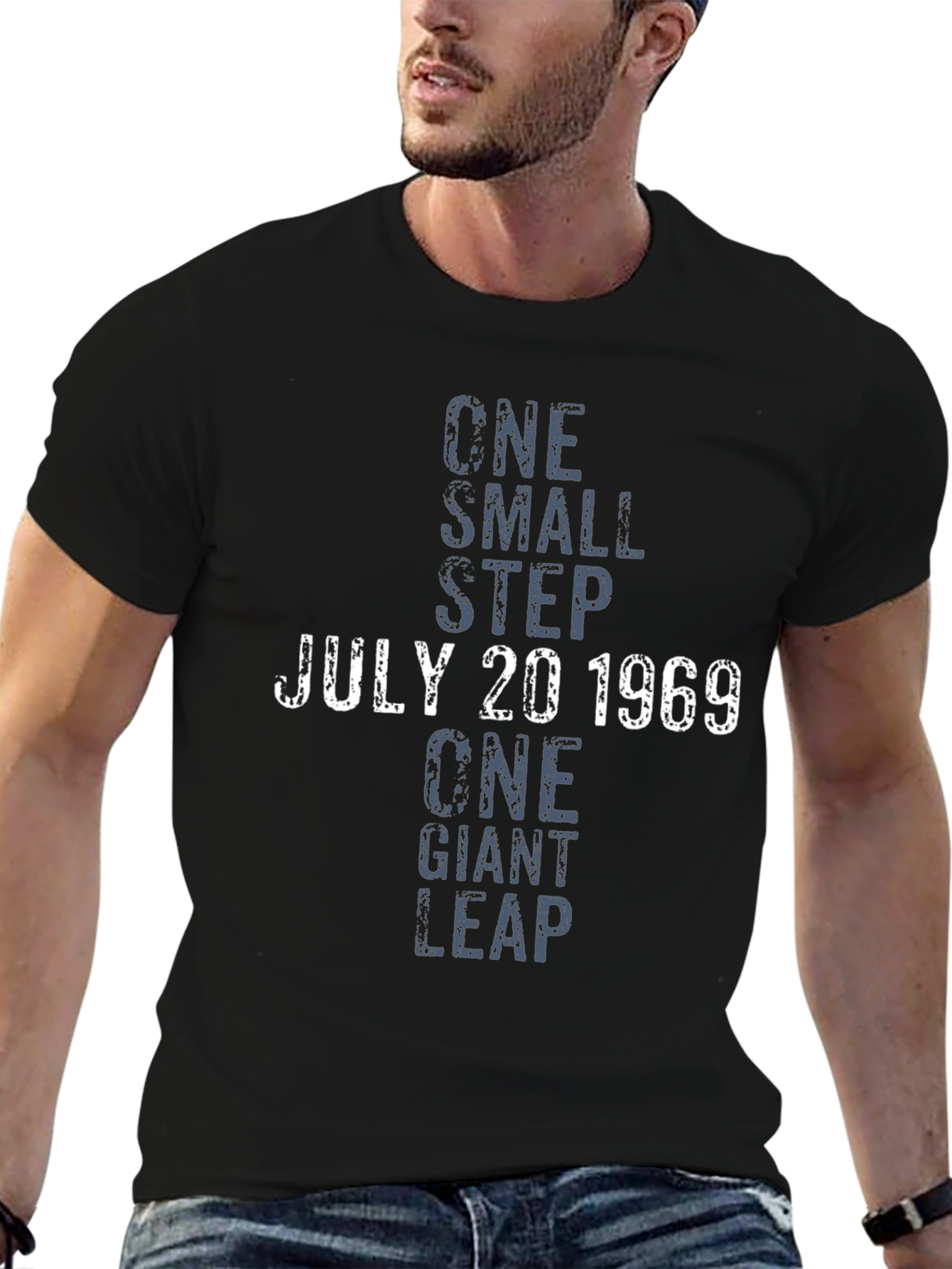 One Small Step July 20 1969 T-Shirt