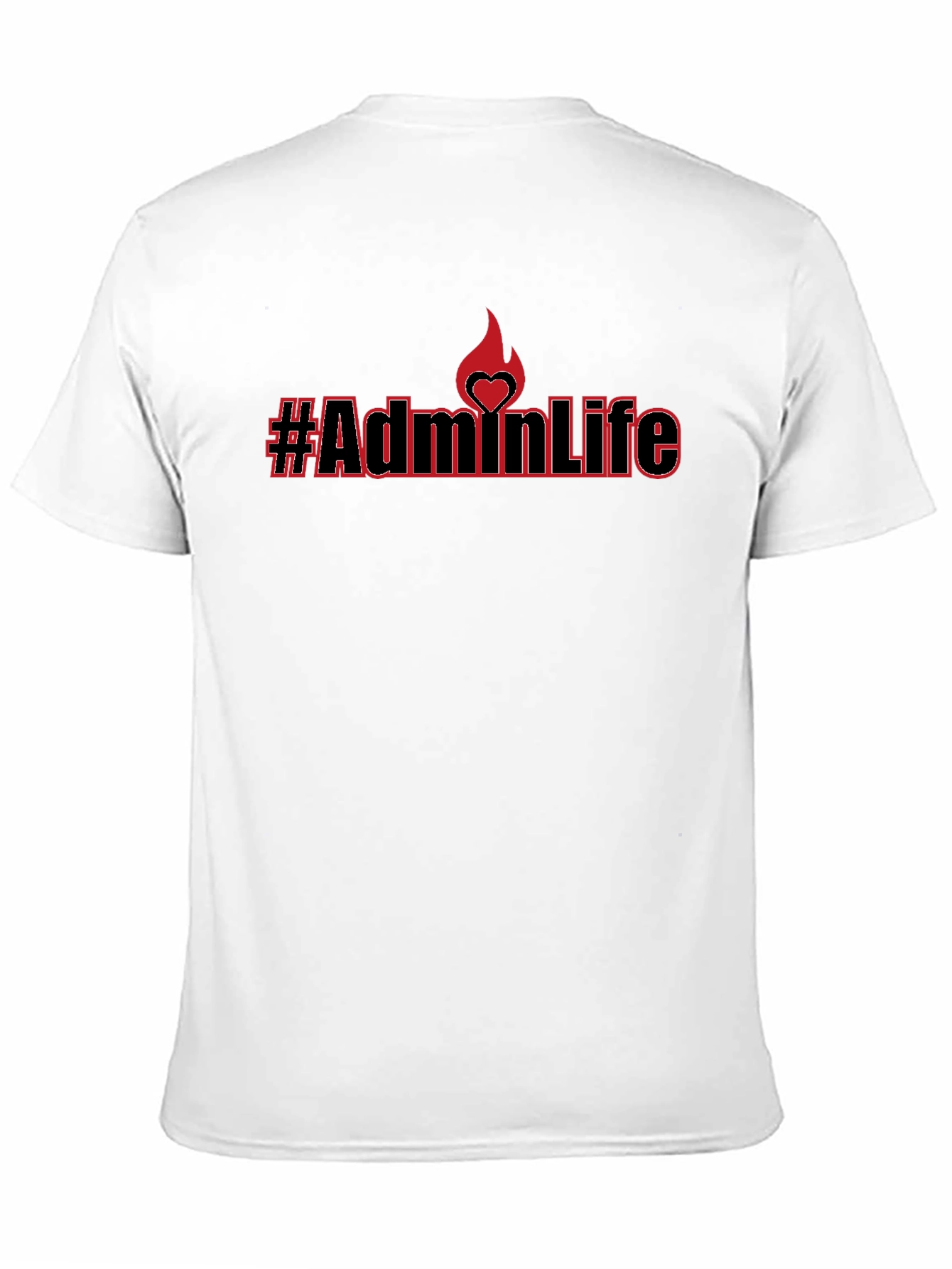 #AdminLife Black T-Shirt