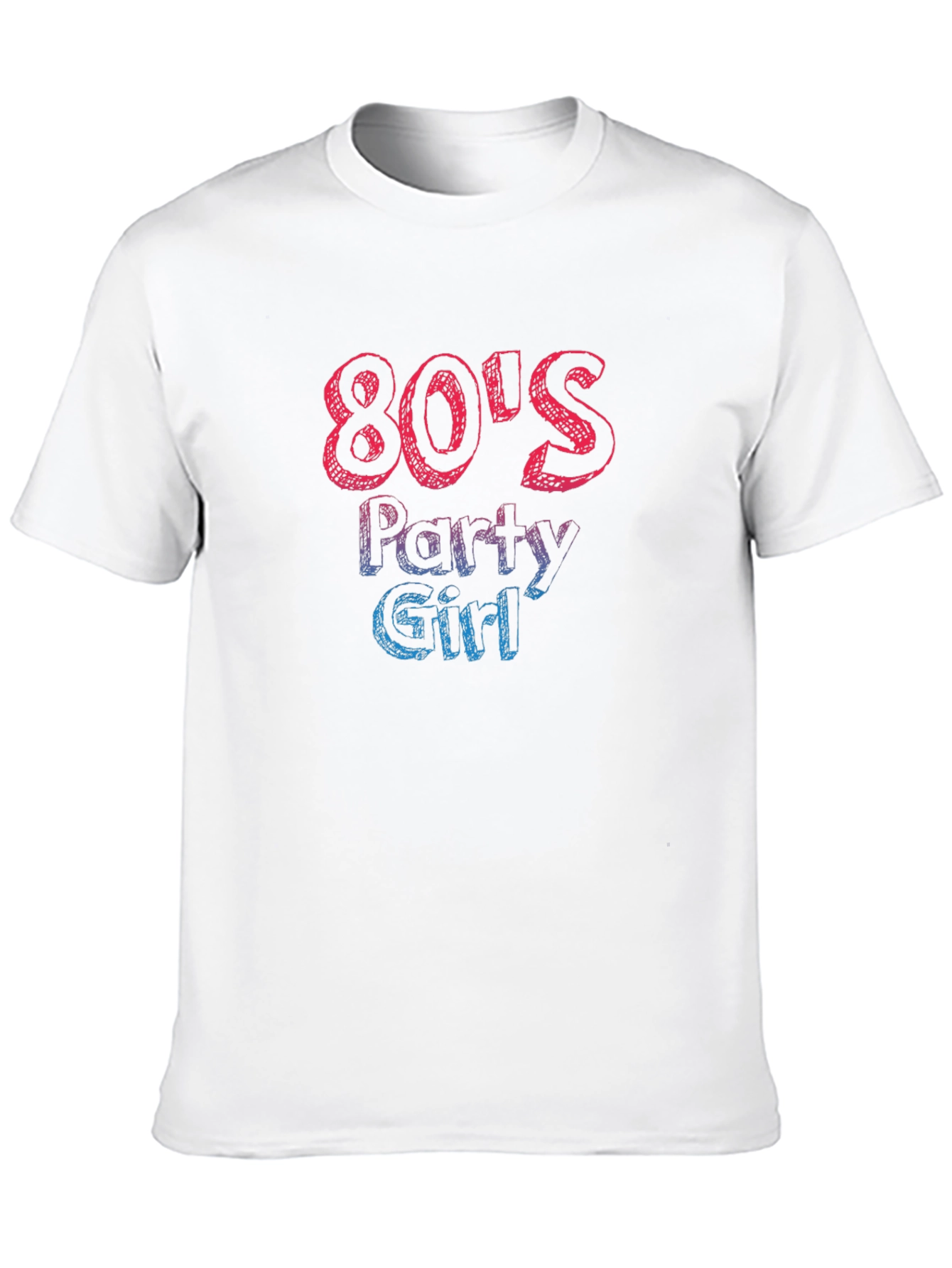80s Party Girl Graphic T-Shirt