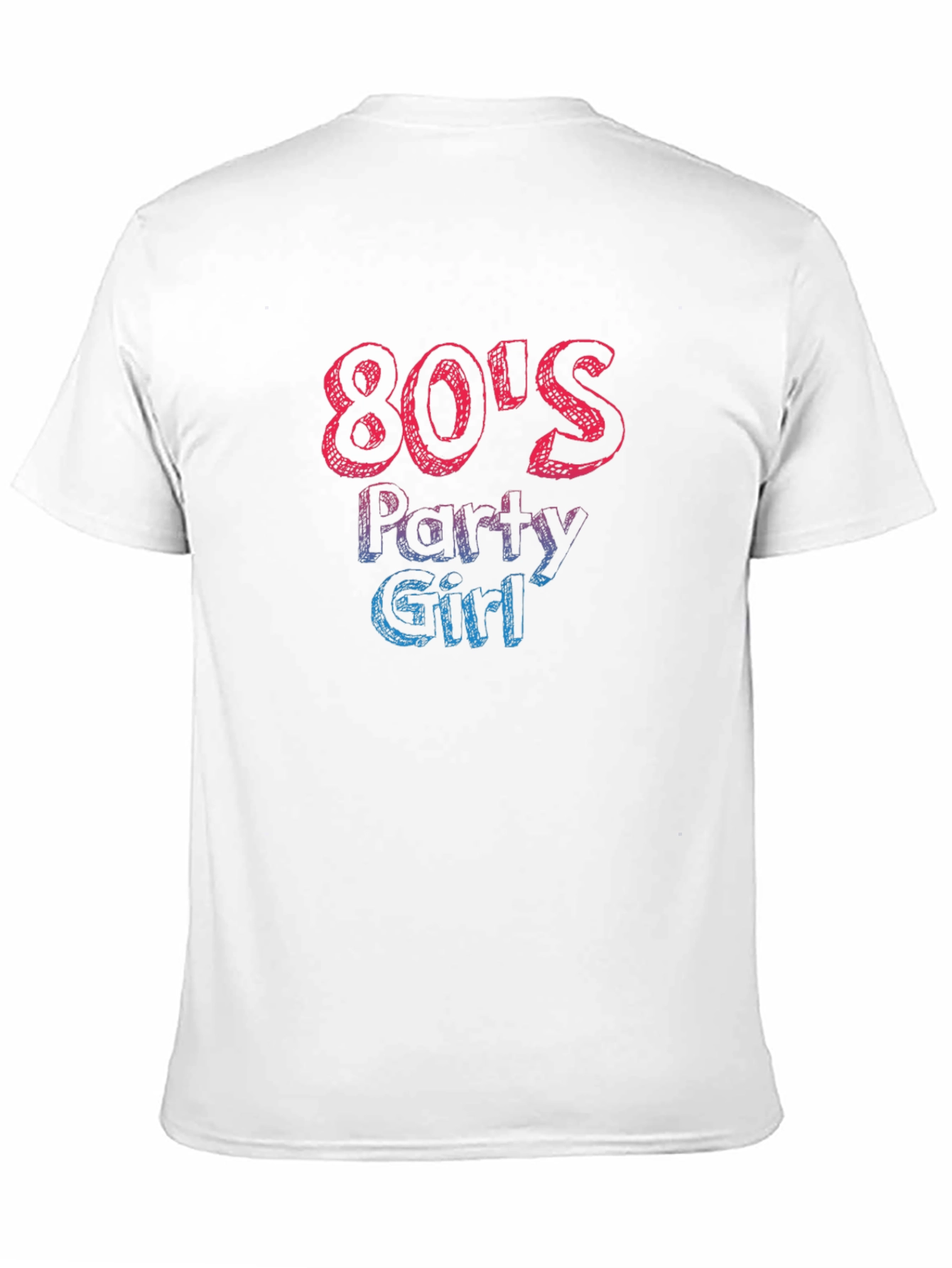 80s Party Girl Graphic T-Shirt