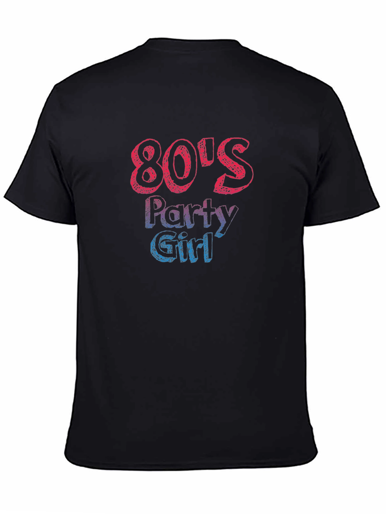80s Party Girl Graphic T-Shirt