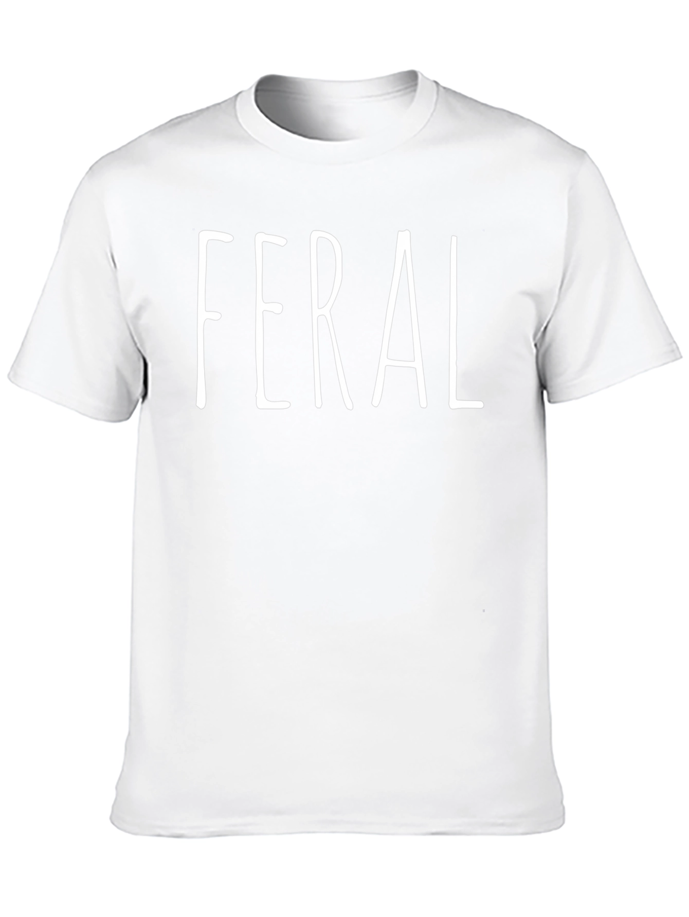 Feral Graphic Tee - Bold Statement Shirt