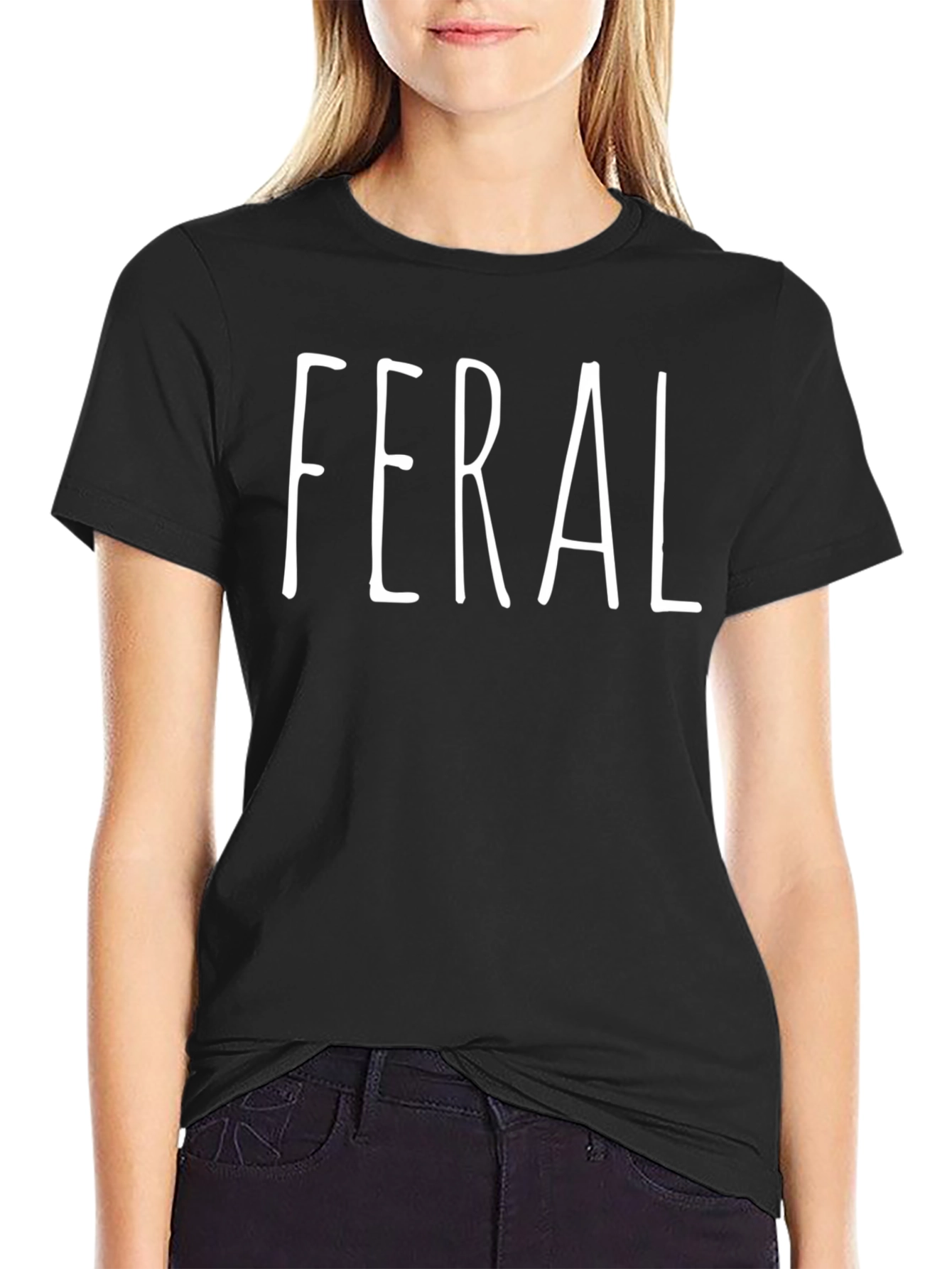 Feral Graphic Tee - Bold Statement Shirt
