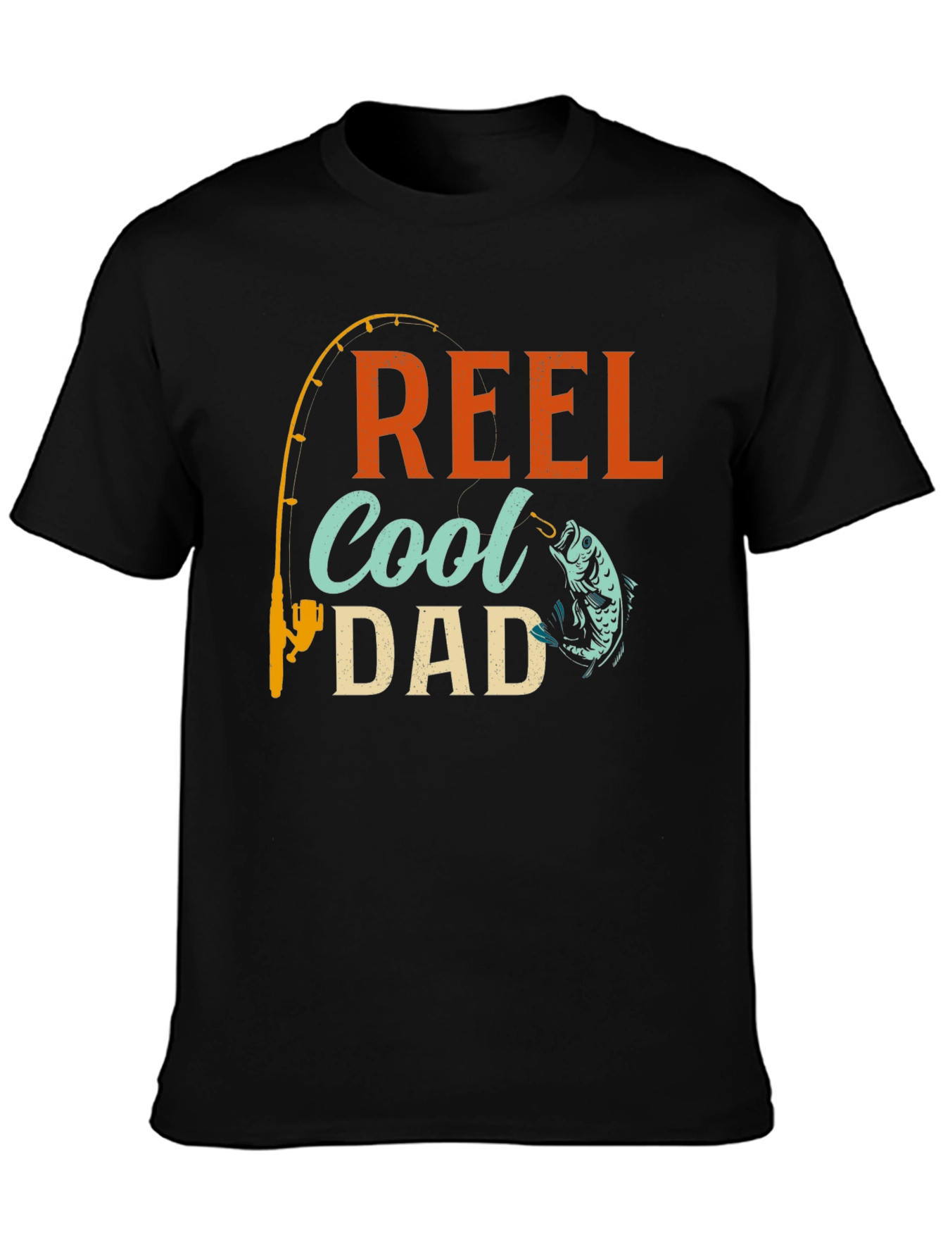 Reel Cool Dad Fishing T-Shirt