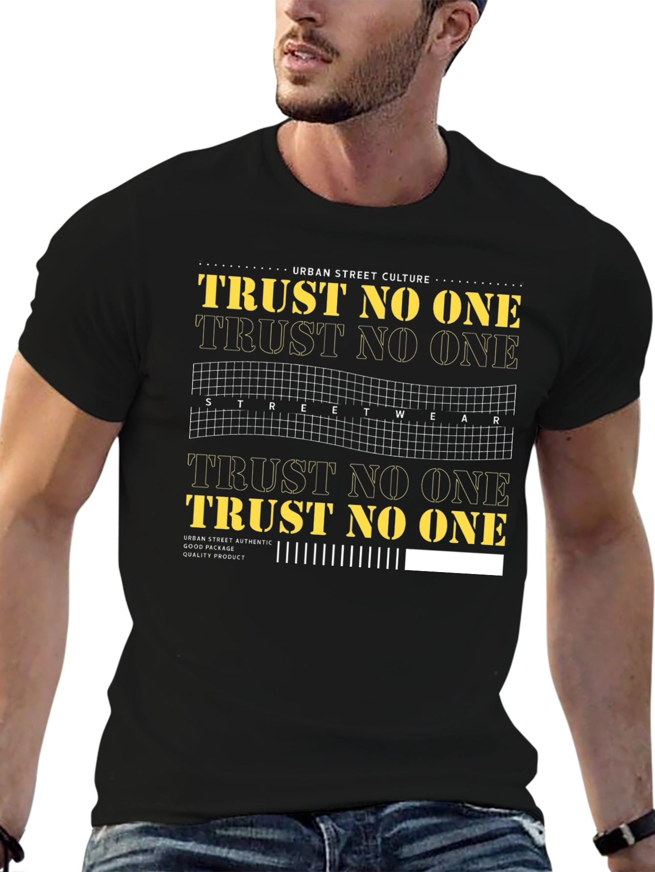Urban Streetwear Graphic T-Shirt