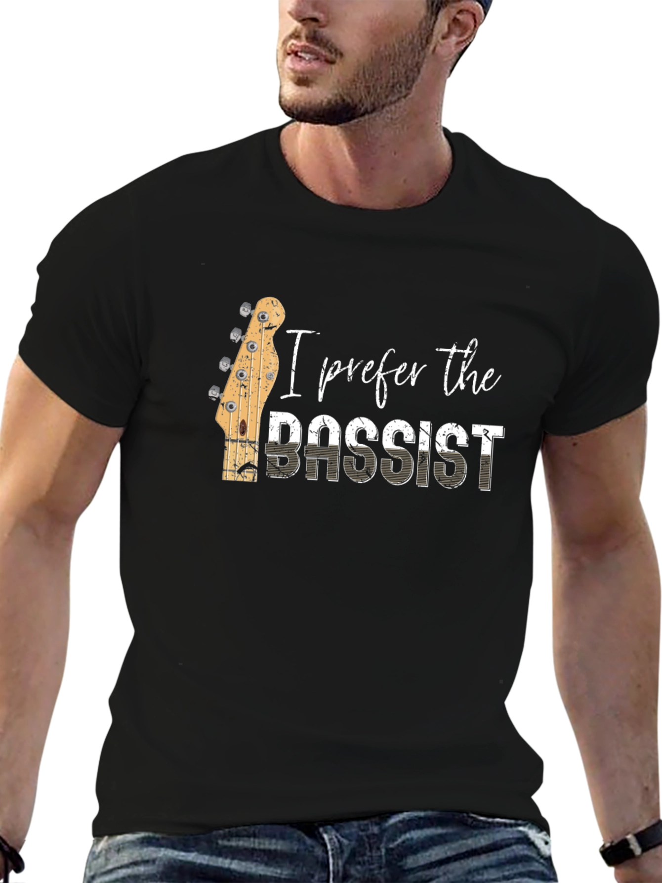 I Prefer The Bassist Graphic Tee