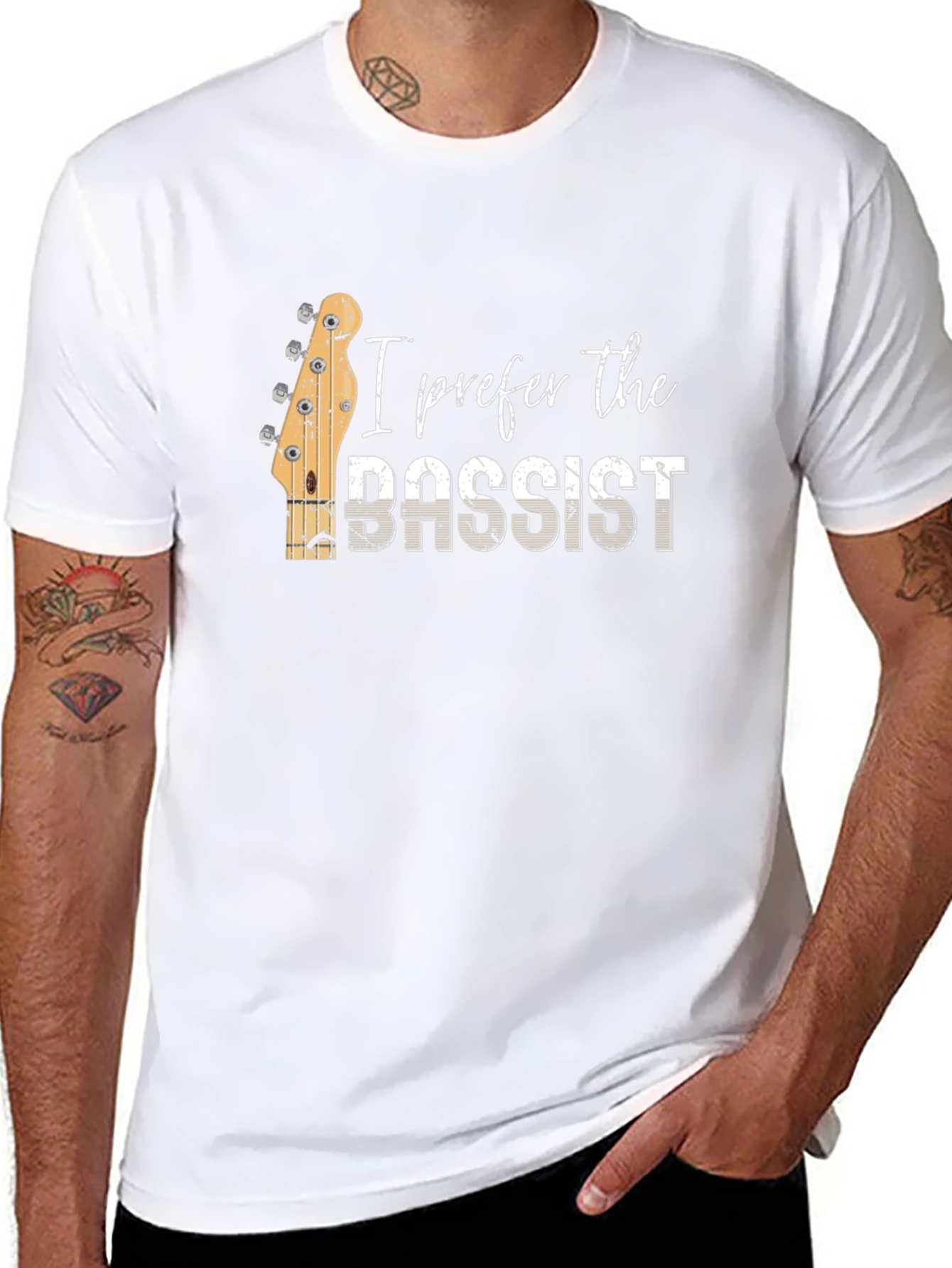 I Prefer The Bassist Graphic Tee