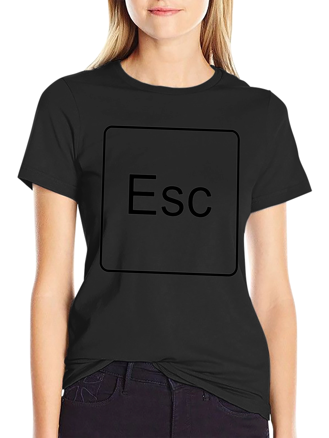 Escape Key T-Shirt - Programmer Humor Tee
