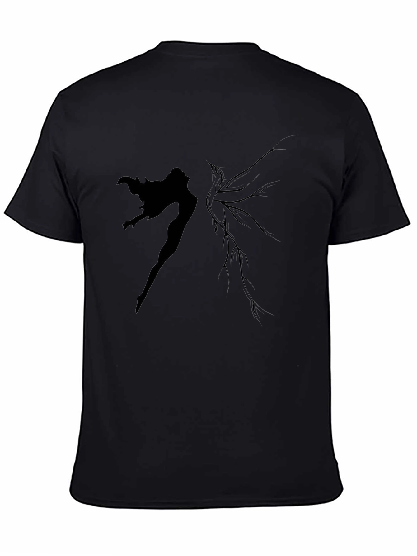 Dark Angel Graphic T-Shirt - Stylish Mens Tee