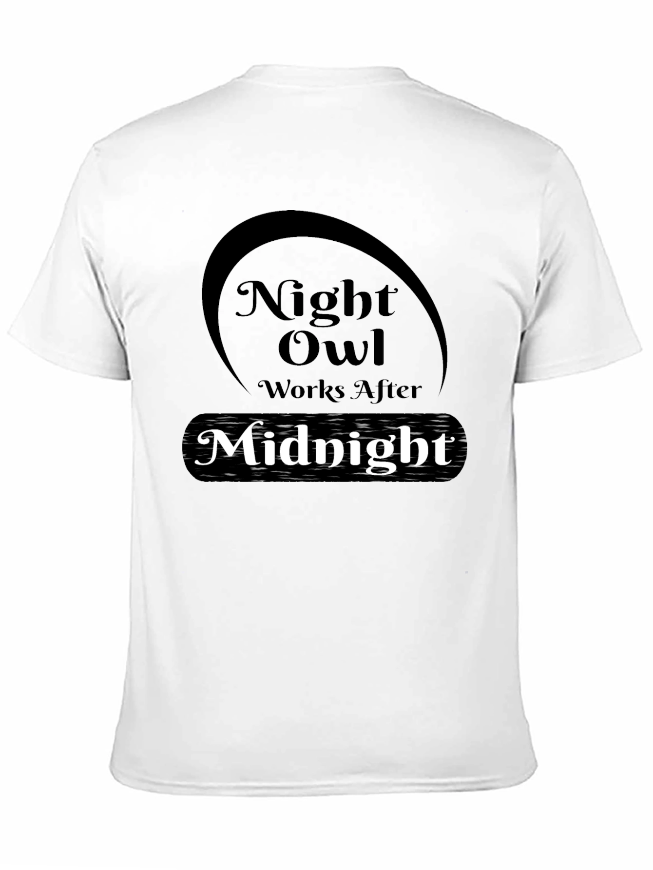 Night Owl Works After Midnight Graphic T-Shirt