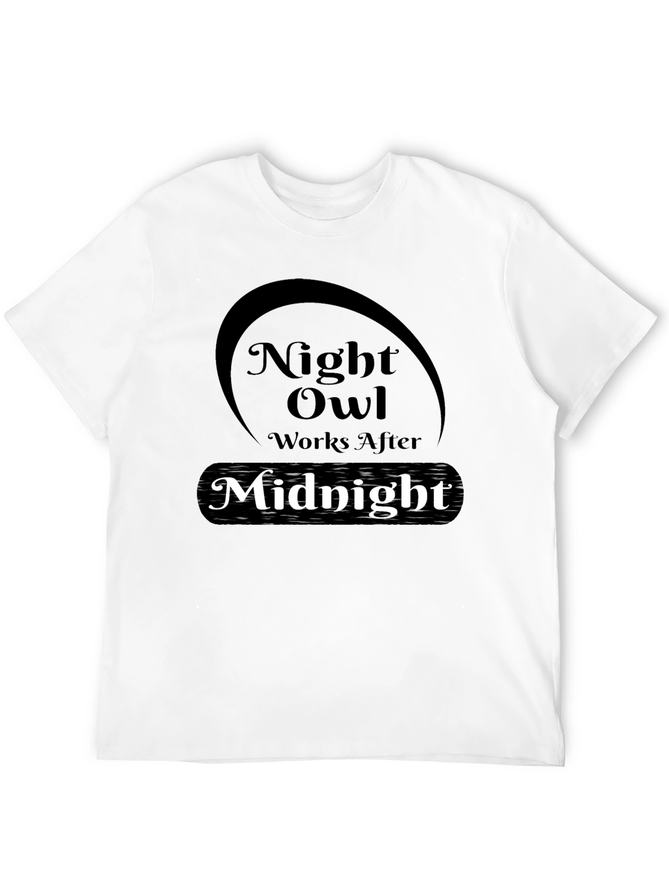 Night Owl Works After Midnight Graphic T-Shirt