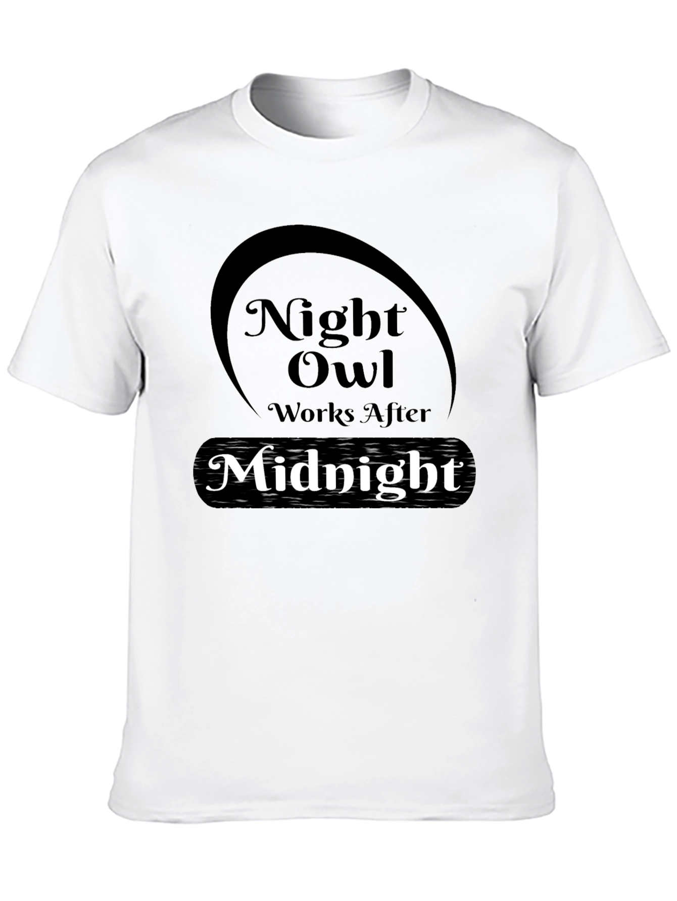 Night Owl Works After Midnight Graphic T-Shirt