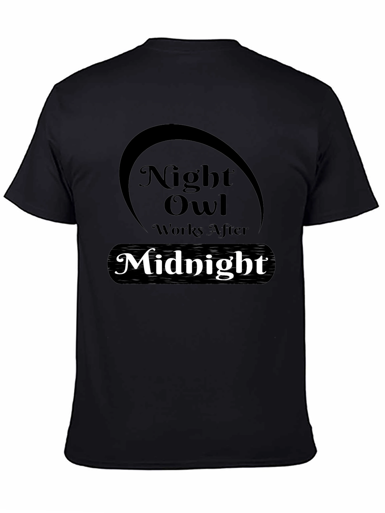 Night Owl Works After Midnight Graphic T-Shirt