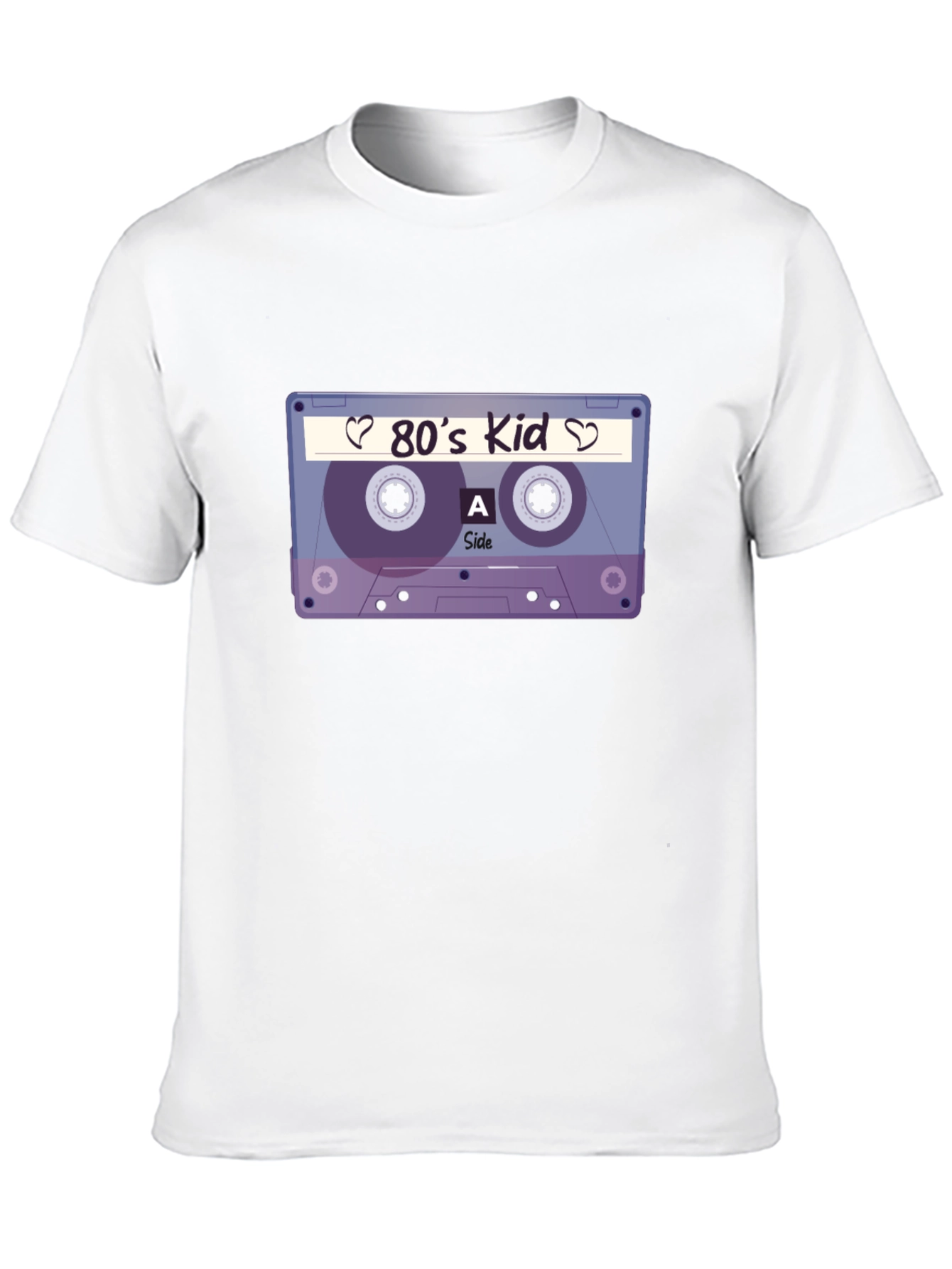 80s Kid Cassette Tape Graphic T-Shirt