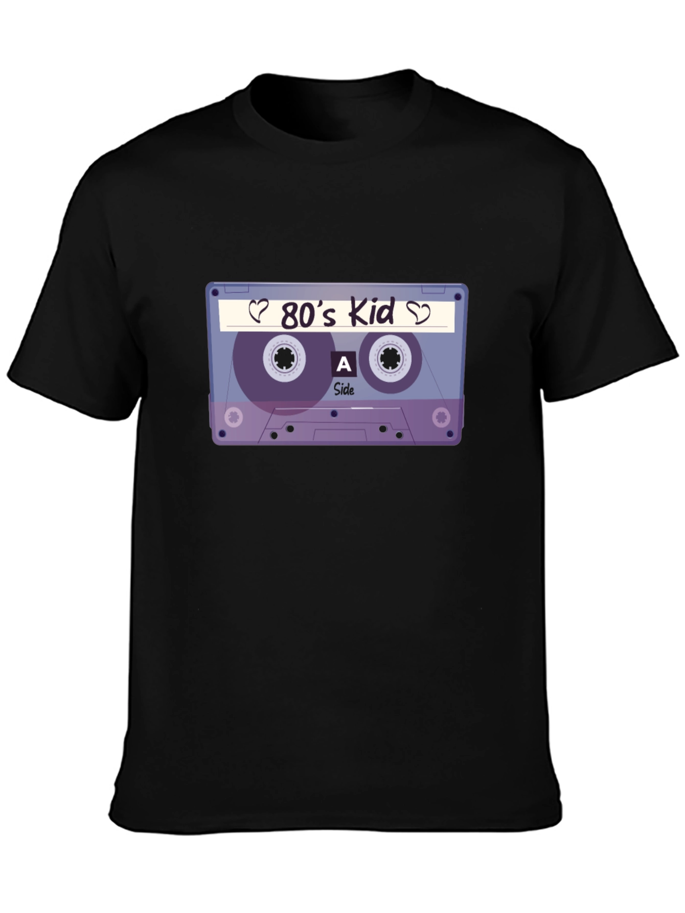 80s Kid Cassette Tape Graphic T-Shirt