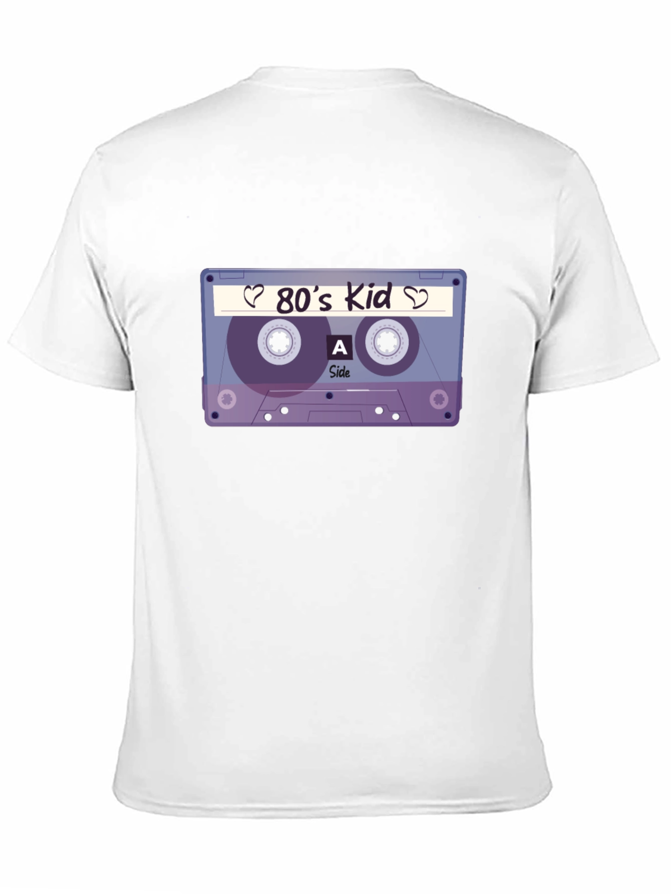 80s Kid Cassette Tape Graphic T-Shirt